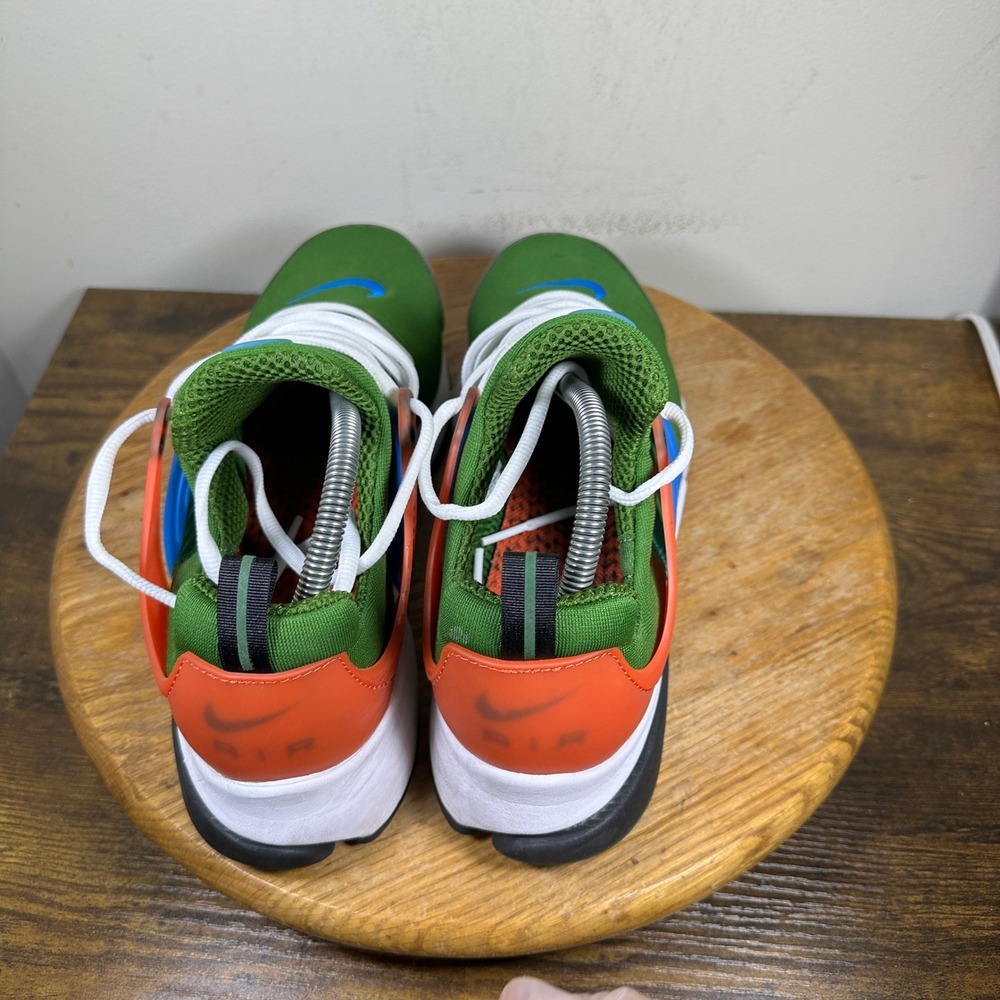 Nike Air Presto Mens Forest Green Blue Orange Running Shoes CT3550-300 Size 10 - Picture 2 of 9